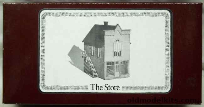 Rail Road Ave 1/87 The Store - HO Scale Craftsman Kit, SK-8 plastic model kit